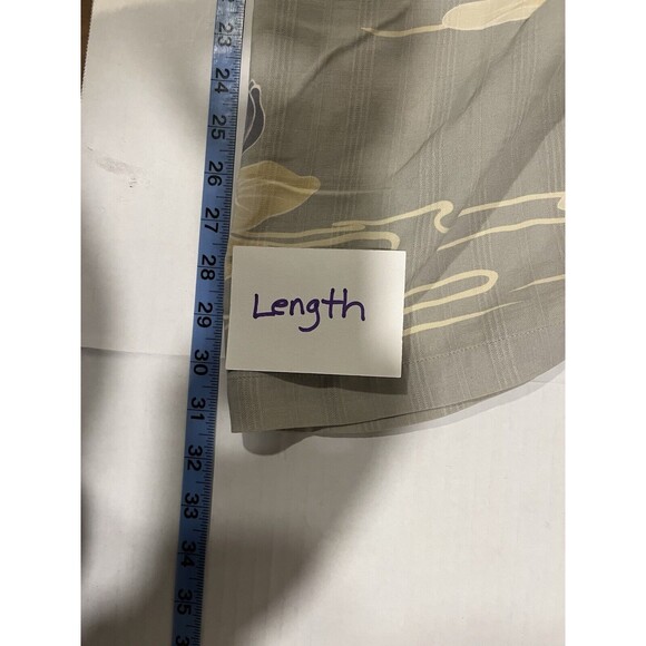 Tommy Bahama 100% Silk Hawaiian Floral Print Pattern Shirt L Tropical Water Lily - Picture 8 of 9